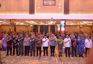Kajati Riau Menghadiri Kegiatan Rapat Koordinasi Lintas Sektoral Operasi Mantap Brata Lancang Kuning